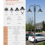 ZETA CROWN LED Garden Light Series (40W-180W)