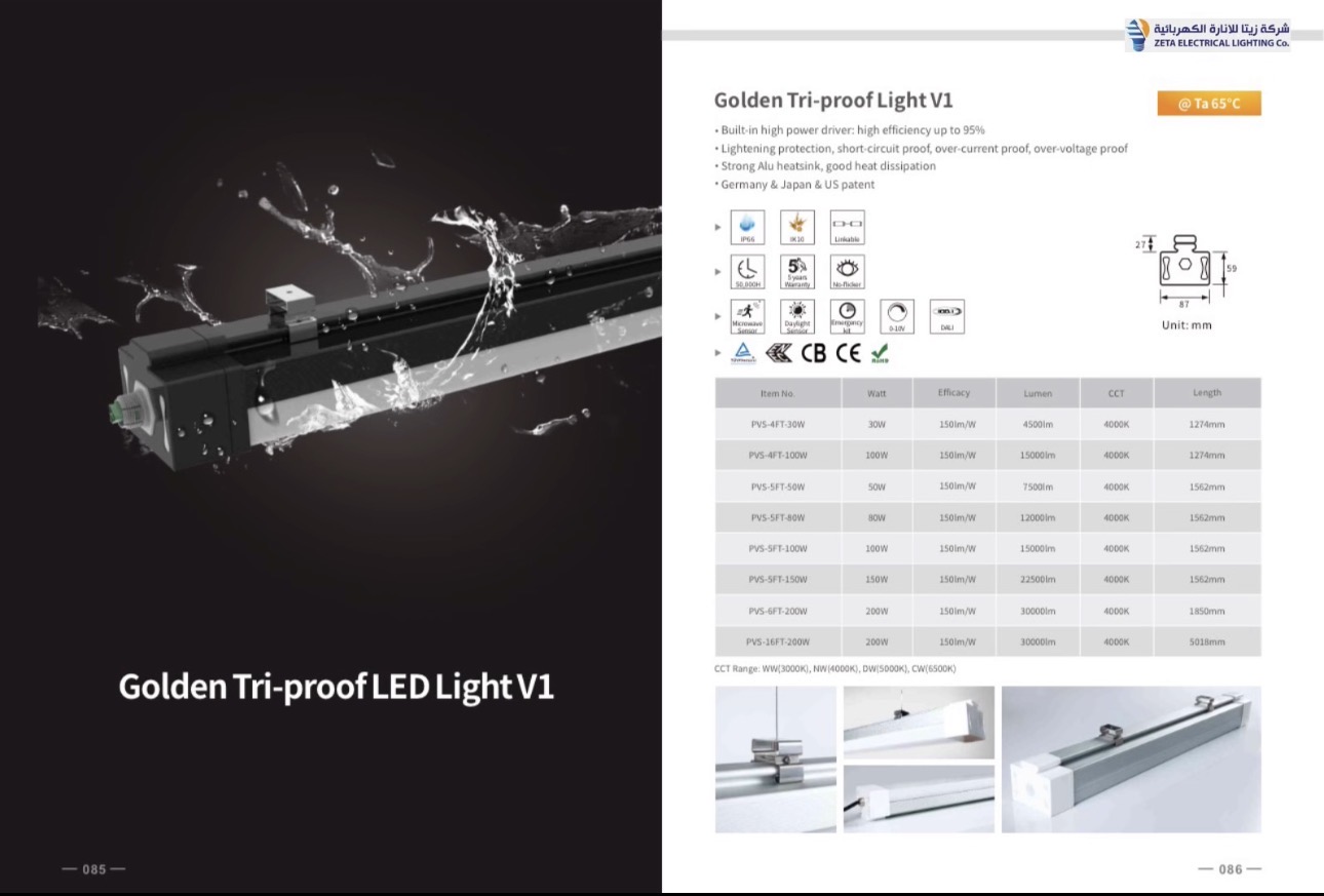 Screenshot Golden Tri-proof Light V1 - Image 1
