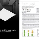 Ultra-thin Back-lit Panel Light